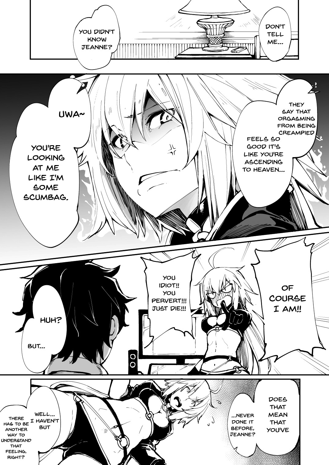 Hentai Manga Comic-The Black Cat Cries Nya-Read-3